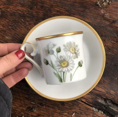 Кофейная пара 125 мл Prastkrage Svenska Landskapsblommor Швеция