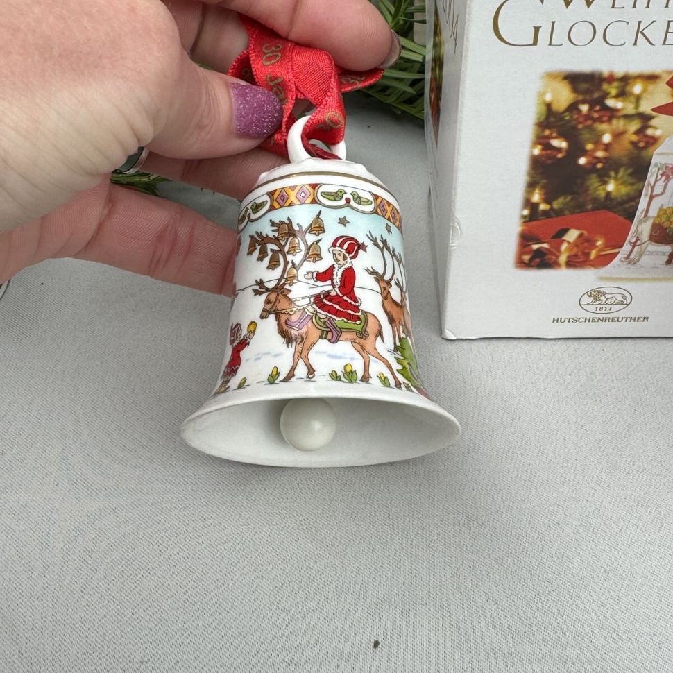 Колокольчик рождественский 2007 Hutschenreuther Германия
