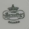 Тарелка Bareuther Виноград и грецкий орех 20 см фарфор Бавария