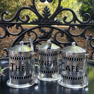 Банка для кофе чая конфитюра набор Франция