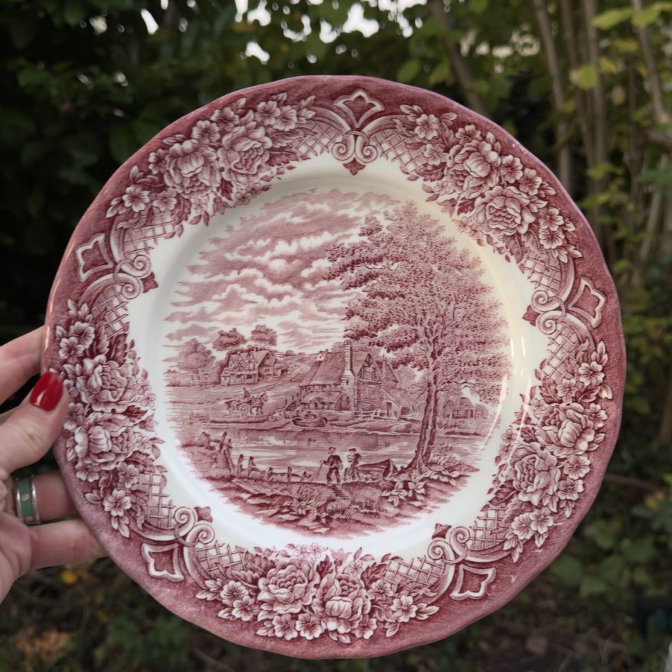 Тарелка Grindley Homeland 26 см Англия 