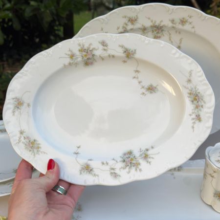 Блюдо Rosenthal Monbijou полевые цветы 32 см Германия  