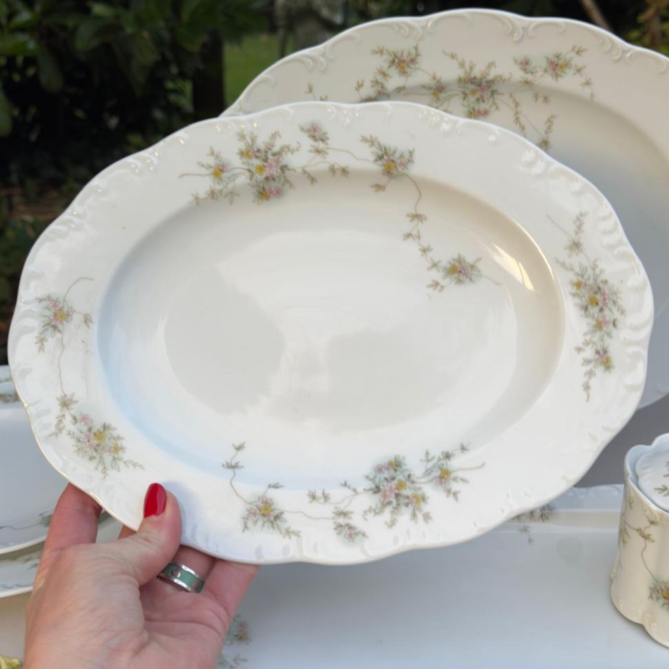 Блюдо Rosenthal Monbijou полевые цветы 32 см Германия