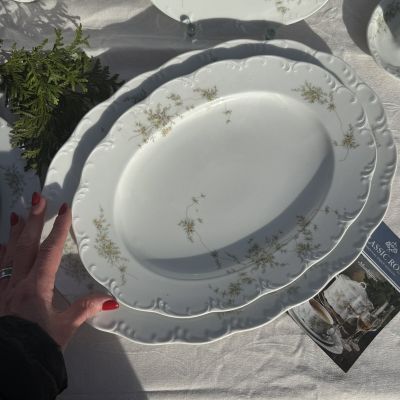 Блюдо Rosenthal Monbijou полевые цветы 32 см Германия  