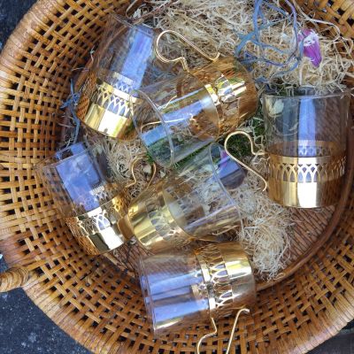 Стакан в латунном подстаканнике Schott 200 мл