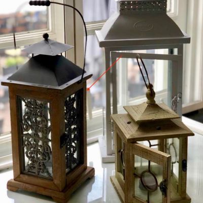 Фонарь уличный с вензелями