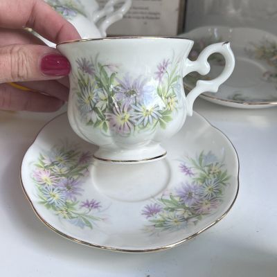 Чайная пара St.James 170 мл костяной фарфор Англия