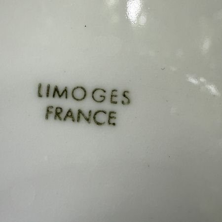 Тарелка Limoges Зима 25 см фарфор Франция ручная роспись