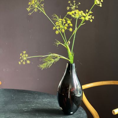 Ваза Kosta Boda марганец 30 см хрусталь Швеция