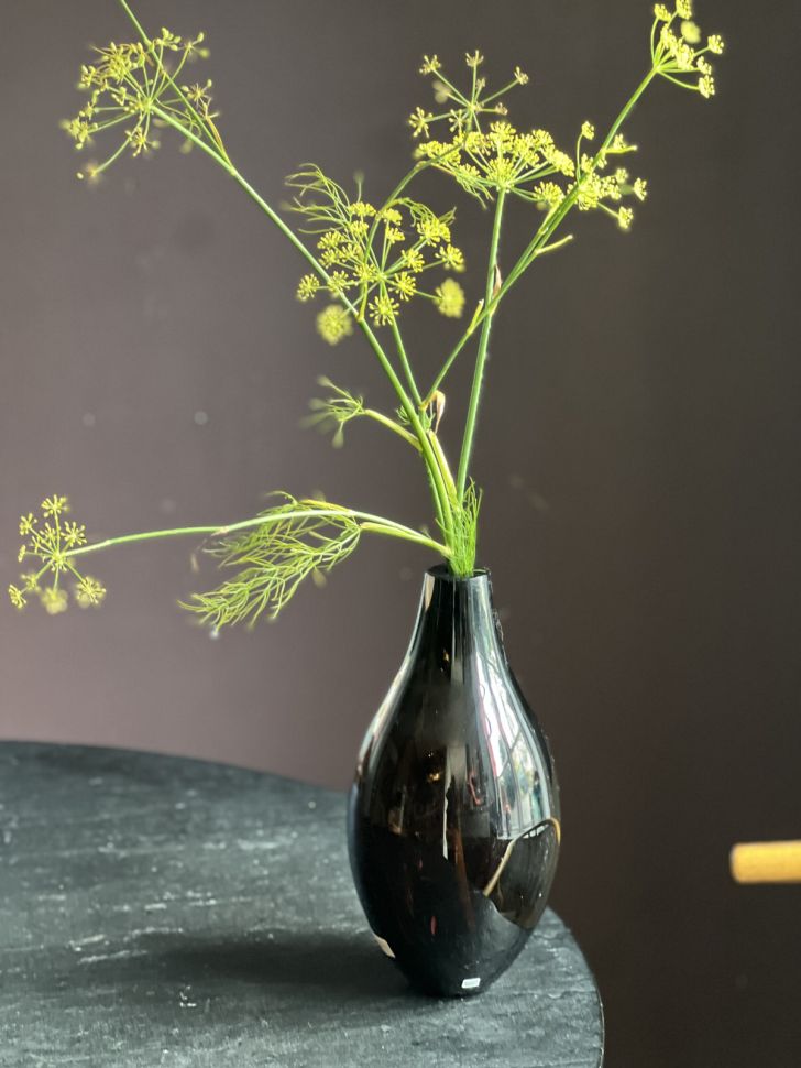 Ваза Kosta Boda марганец 30 см хрусталь Швеция 