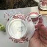 Молочник Spode Pink Camilla 130 мл фарфор Англия 