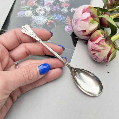 Ложка Кипарис 12 см Gero 90 серебрение 