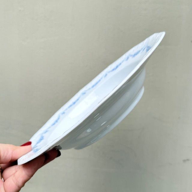 Тарелка глубокая Rosenthal Classic Rose голубые розы 24 см Германия