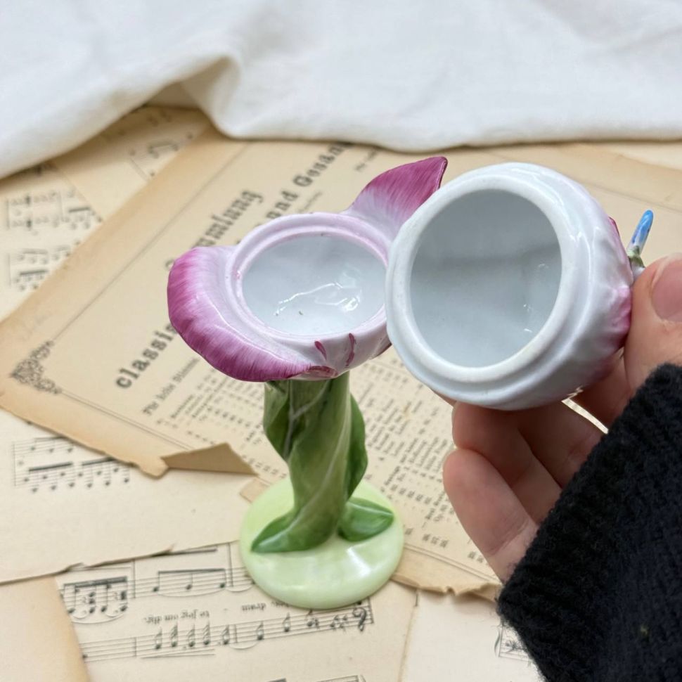 Подставка под яйцо шкатулка ВиллеройБох Floral Fantasy Тюльпан 19 см Германия