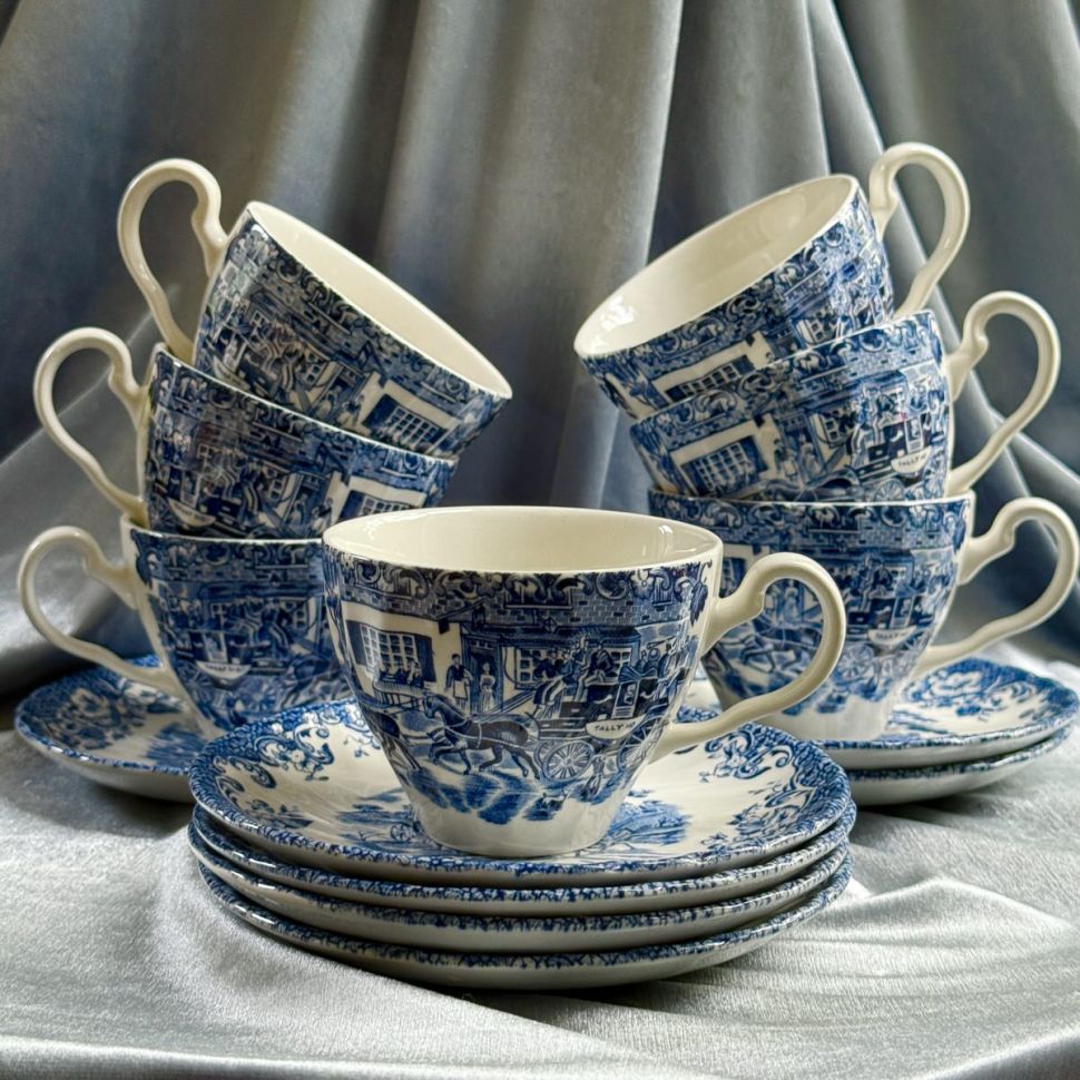 Чайная пара Johnson Bros Hunting Country 200 мл Англия