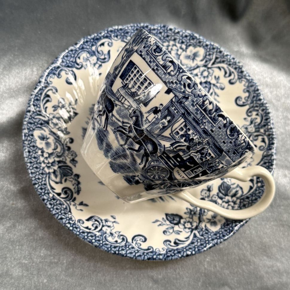 Чайная пара Johnson Bros Hunting Country 200 мл Англия