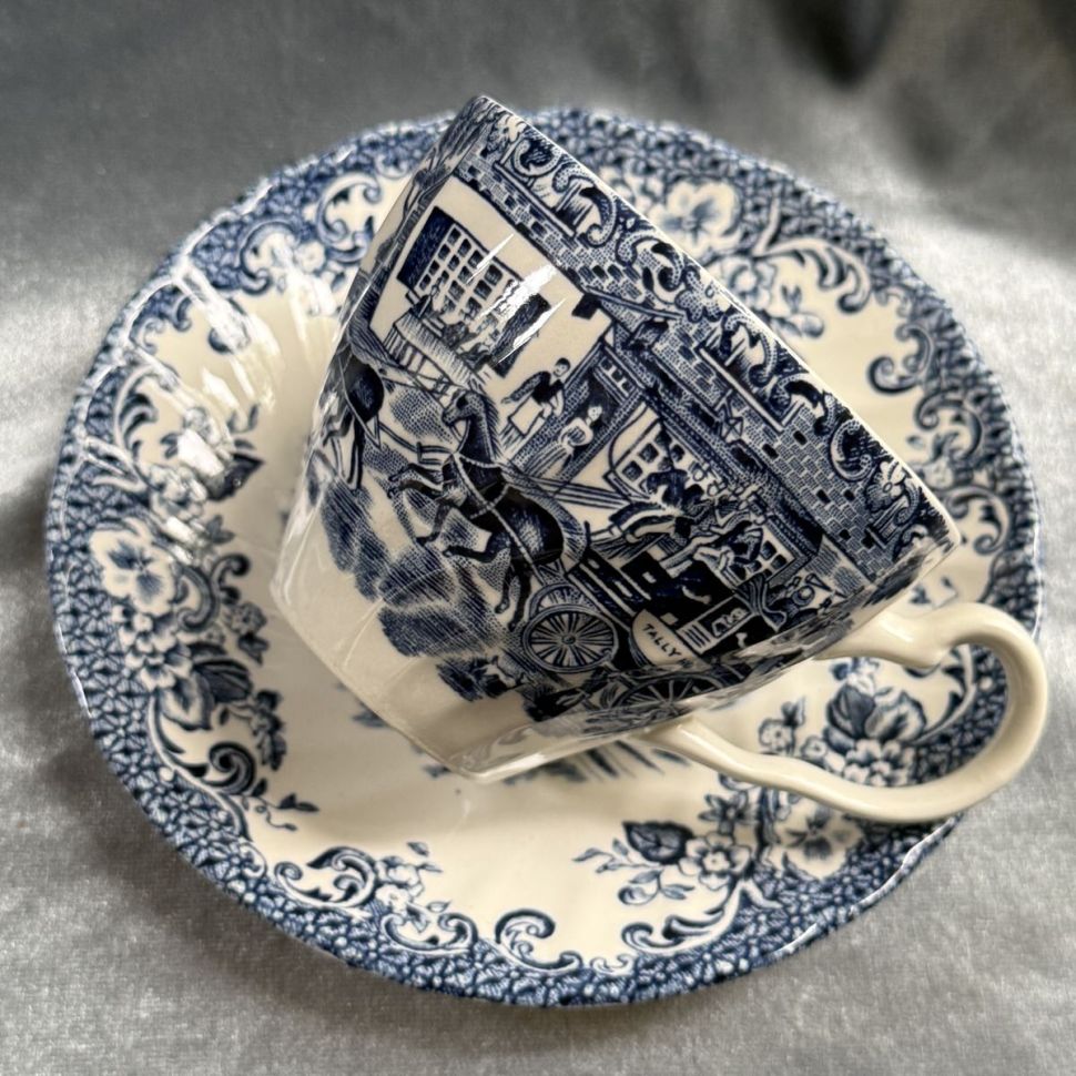 Чайная пара Johnson Bros Hunting Country 200 мл Англия