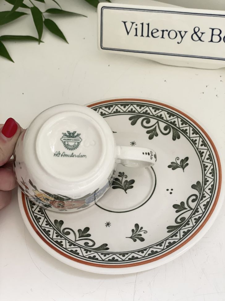 Кофейная пара Alt Amsterdam ВиллеройБох 140 мл Германия