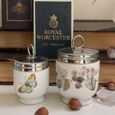 Кодлер на 2 яйца Royal Worchester Ежевика Англия