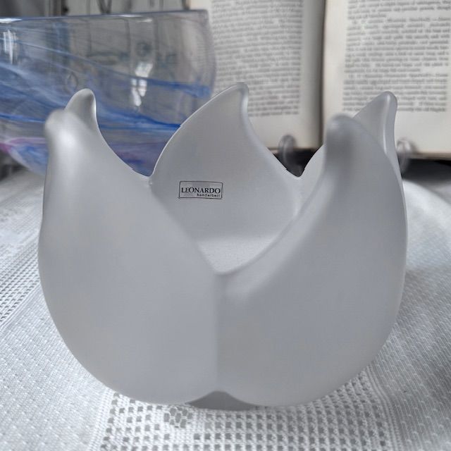 Подсвечник Leonardo Цветок 13 см хрусталь Германия