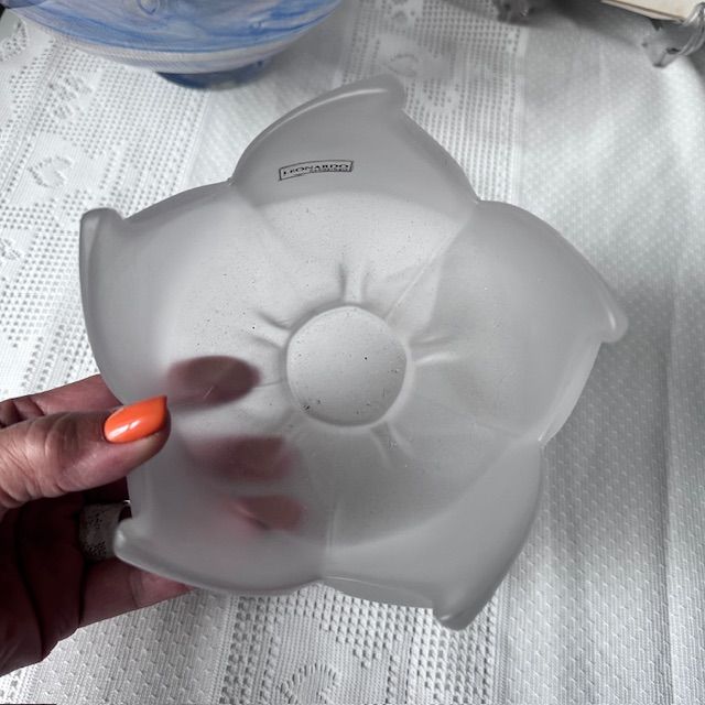 Подсвечник Leonardo Цветок 13 см хрусталь Германия