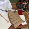 Сумка Lacoste Lenglen Роллан Гаррос 2026 медиум кожа