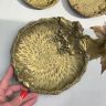 Блюдо конфетница Арнуво 20 см латунь 