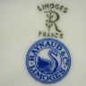 Тарелка Limoges 24 см фарфор позолота Франция 