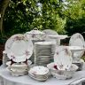 Фруктовница Limoges Фиалка 22 см фарфор 1899 гг. Франция