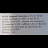 Фруктовница Limoges Фиалка 22 см фарфор 1899 гг. Франция