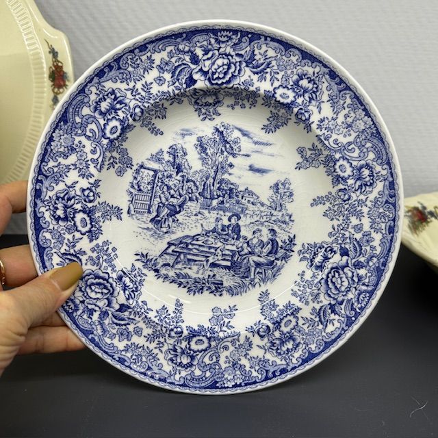 Тарелка  Сельский праздник 23 см Англия 