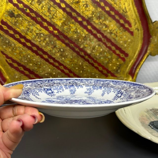 Тарелка  Сельский праздник 23 см Англия 