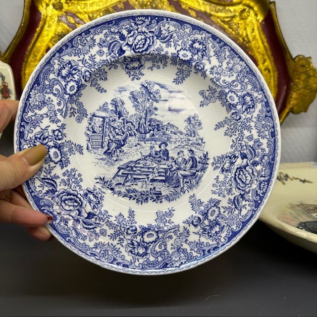 Тарелка  Сельский праздник 23 см Англия 