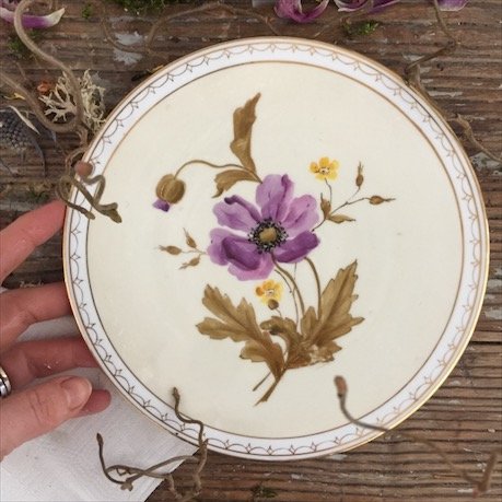 Тарелка с маком номерная (68 из 2340) Германия 