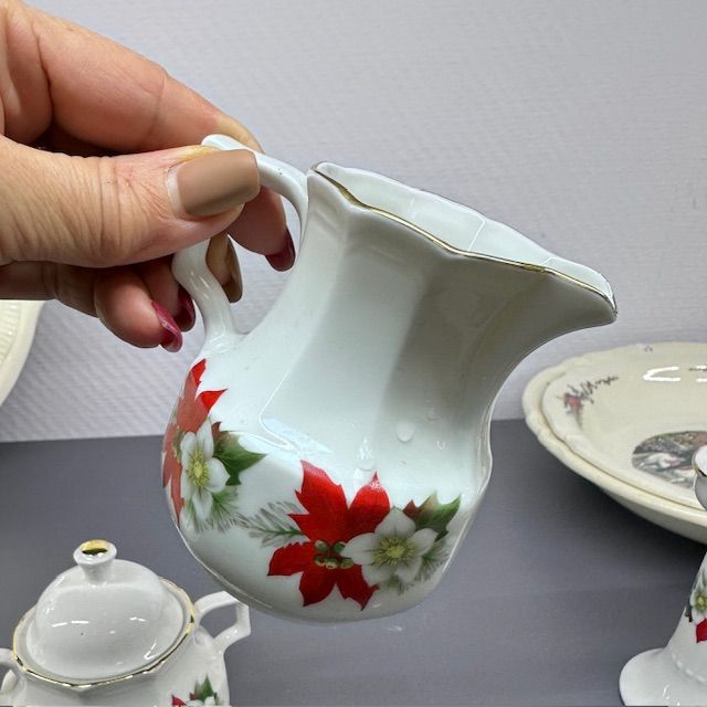 Молочник Bareuther Waldsassen Рождественская звезда 220 мл Бавария    