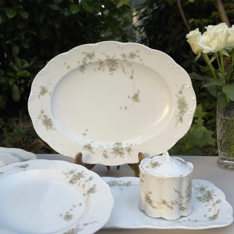 Блюдо Rosenthal Monbijou полевые цветы 29 см Германия