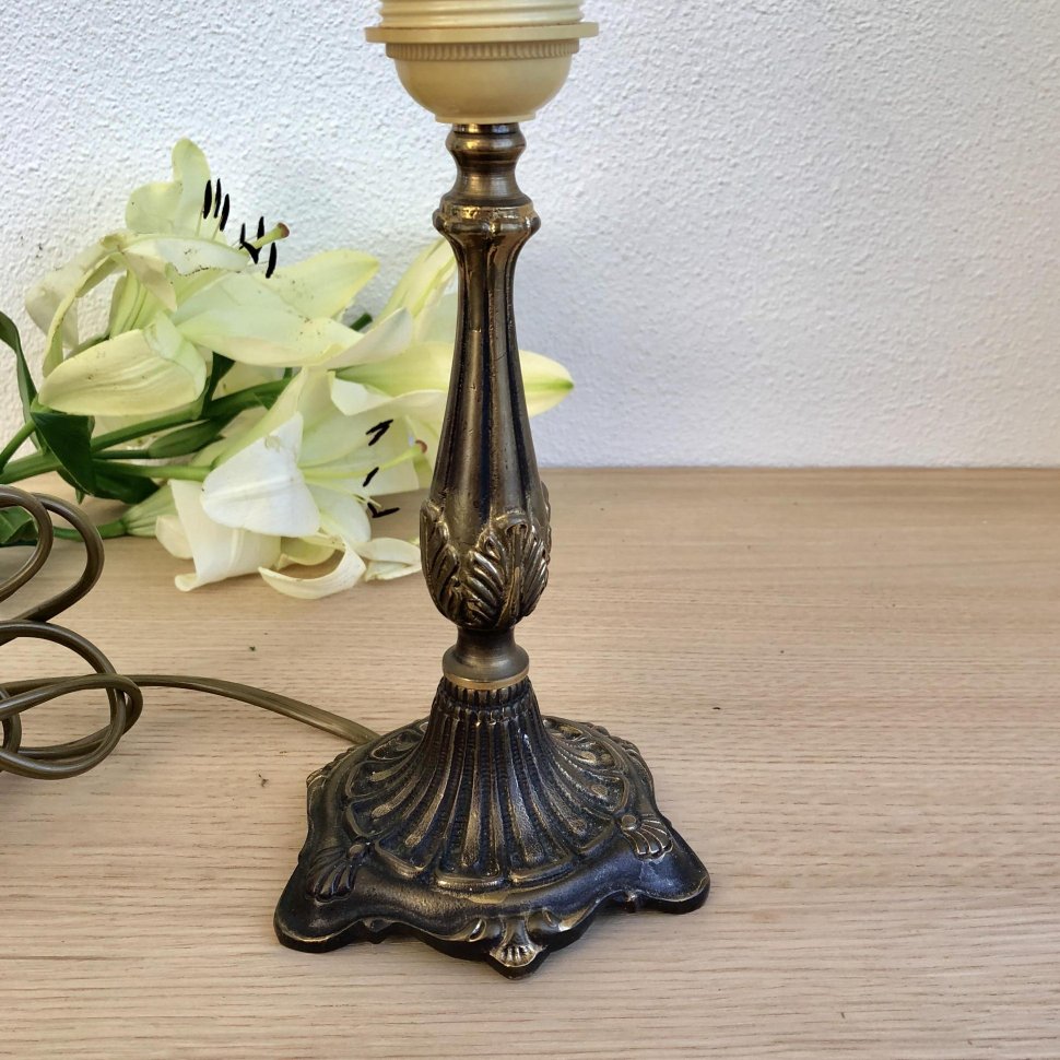 Настольная лампа латунь