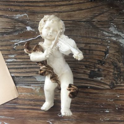 Декор подвесной Ангел со скрипкой 13 см