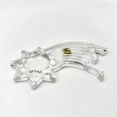 Подсвечник Bleikristall звезда 19 см хрусталь Германия