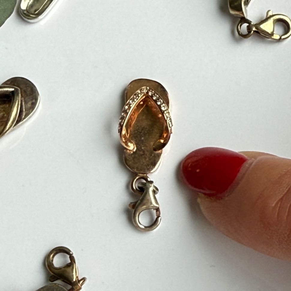 Подвеска шарм Thomas Sabo Вьетнамок золочение 2,5 см 925