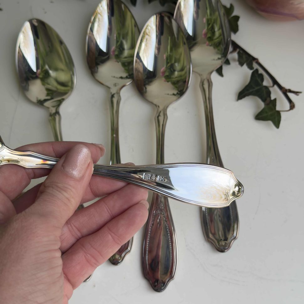 Ложка столовая WMF 20 см серебрение Германия