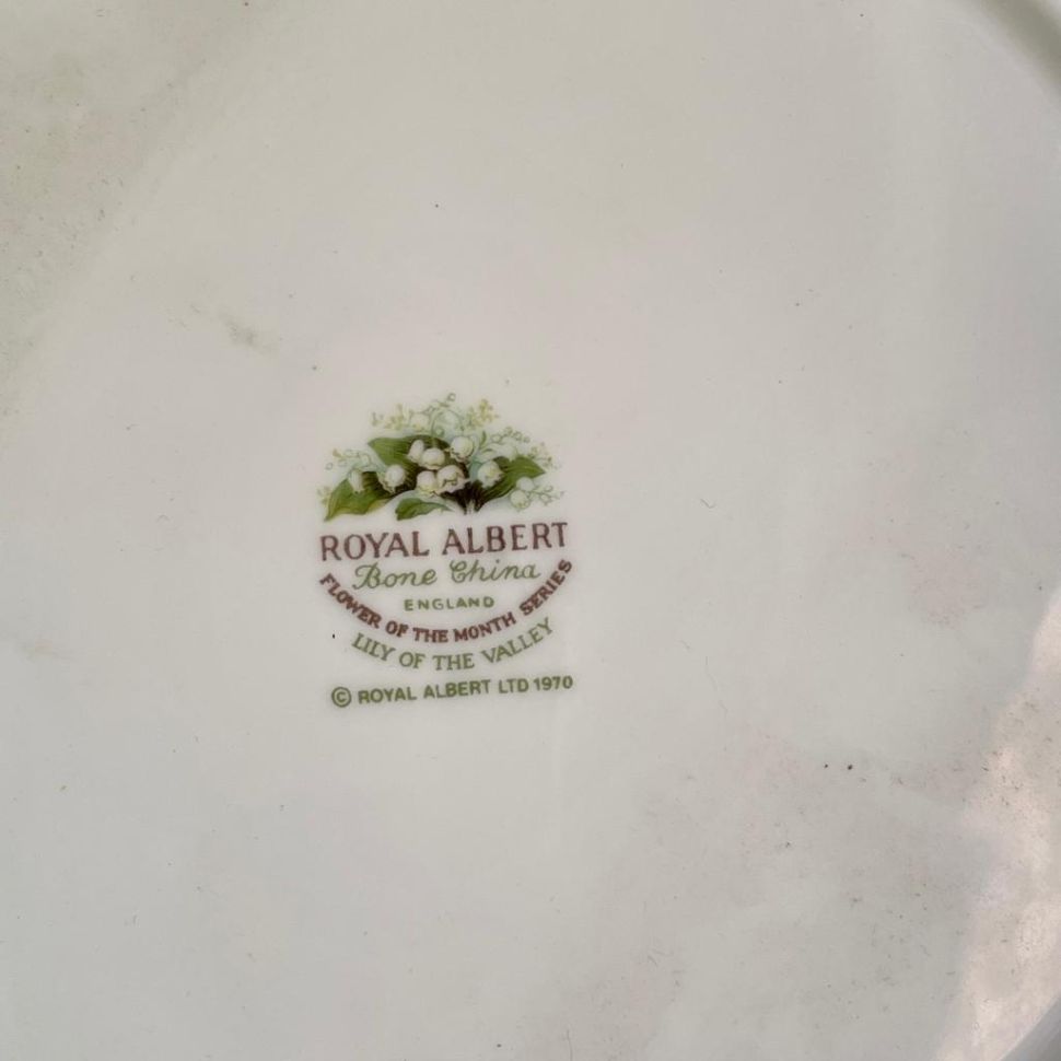 Тарелка Royal Albert 12 месяцев Май 16 см Англия