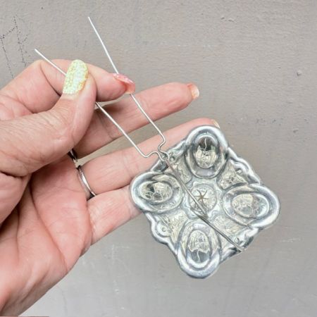 Ситечко для чая 6 см серебрение 