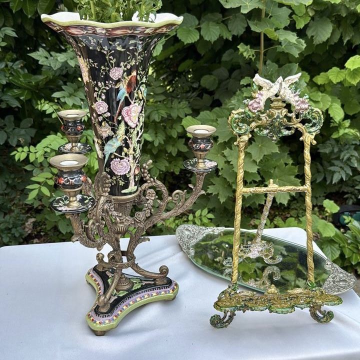 Мольберт пюпитр 44 см чугун стиль модерн