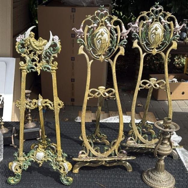 Мольберт пюпитр 44 см чугун стиль модерн