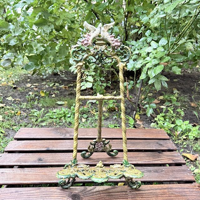 Мольберт пюпитр 44 см чугун стиль модерн