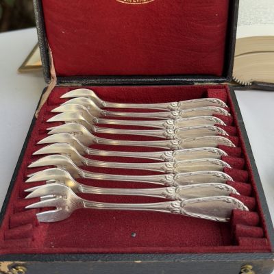 Вилка тризубец SFAM 14 см серебрение Франция