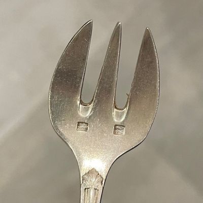 Вилка тризубец SFAM 14 см серебрение Франция