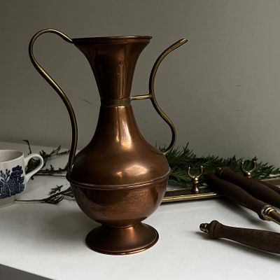 Кувшин 950 мл медь латунь