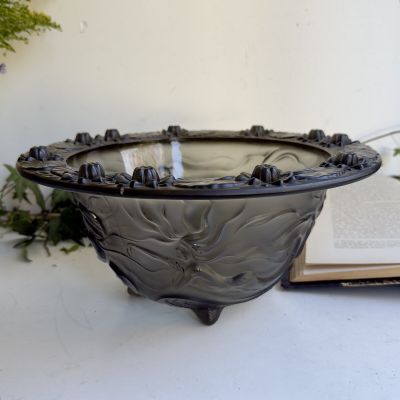 Ваза фруктовница Josef Inwald Barolac Русалка 32 см Чехословакия 30-е гг. Ардеко